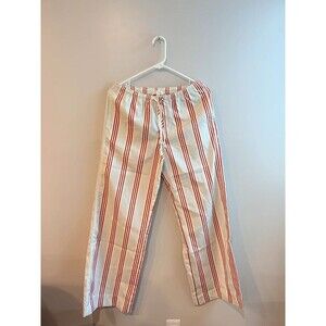 No Comment Red and White Striped Lounge Pants, small, relaxed, comfortable